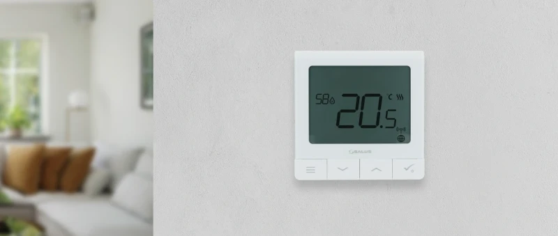 SALUS Quantum SQ610 – inteligentny regulator temperatury do ogrzewania podłogowego i grzejnikowego