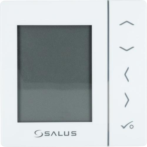 Bezprzewodowy, podtynkowy regulator tygodniowy, 230 V AC, biały