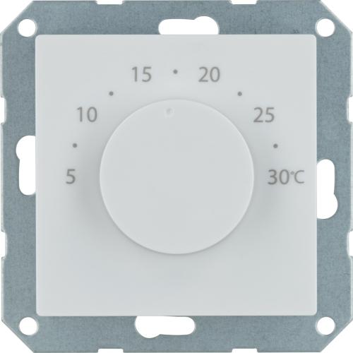 Przewodowy, podtynkowy regulator dobowy, 230 V AC, biały