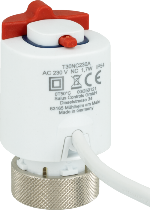 Siłownik termoelektryczny, M30 x 1,5 mm, 230 V AC, NC