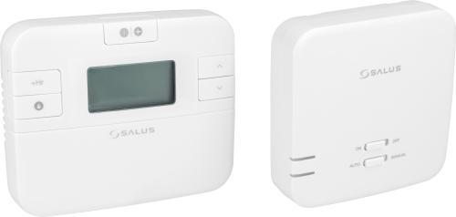 Bezprzewodowy, natynkowy regulator tygodniowy, bateryjny