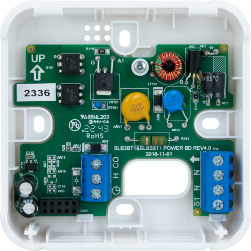 Przewodowy, natynkowy, regulator tygodniowy, 24 V AC, biały