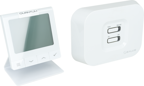 Internetowy, bezprzewodowy, natynkowy regulator tygodniowy z wbudowanym akumulatorem