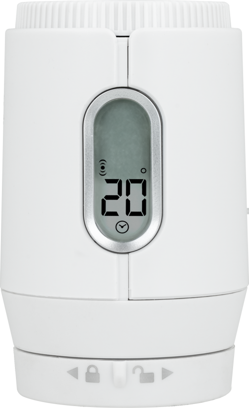 Elektroniczna grzejnikowa głowica termostatyczna M30 x 1,5 mm, bateryjna