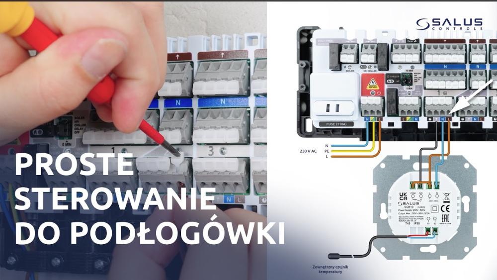 Jak prawidłowo podłączyć i skonfigurować regulator SALUS SQ610 #saluspl  #smarthome  #regulator