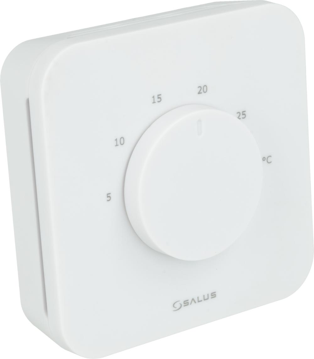 Przewodowy, natynkowy regulator dobowy, 230 V AC, biały