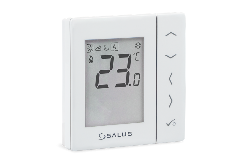 Przewodowy, podtynkowy regulator dobowy, 230 V AC, biały